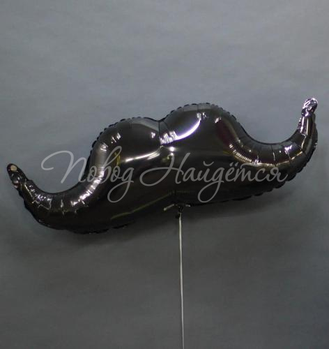 Воздушные шары Усы черные