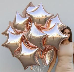 Облако шаров"Голд Стар"