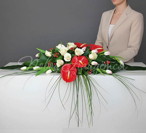 Настольные композиции Цветочная композиция Габи