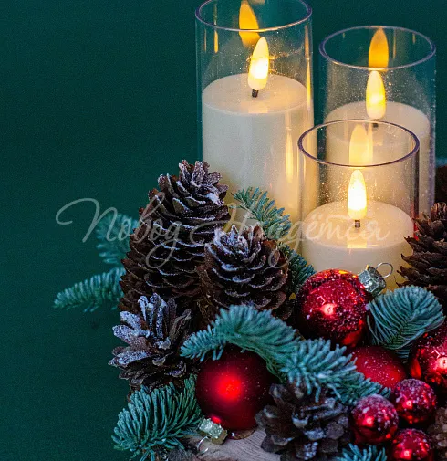 Цветочная композиция Морозный штиль — Повод Найдется