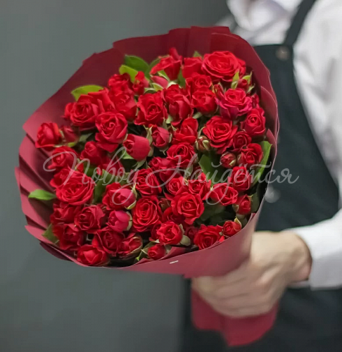 Розы Букет Красный кит