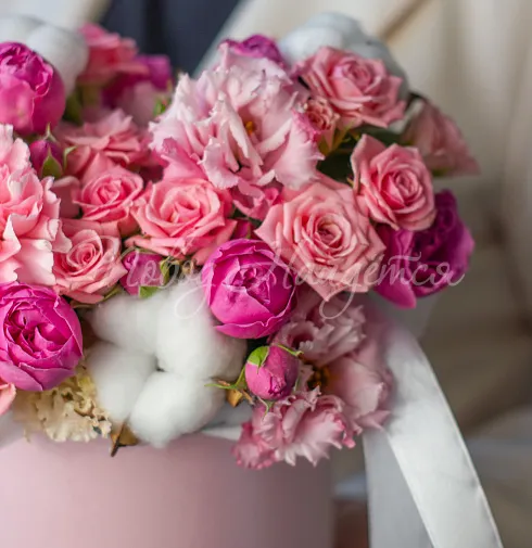 Корзина Розовый сон — Повод Найдется