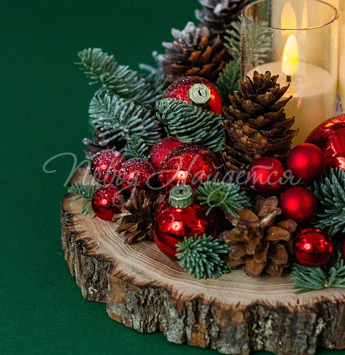 Цветочная композиция Морозный штиль — Повод Найдется