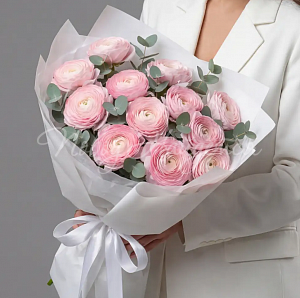 РАНУНКУЛЮСЫ Букет Беззаботное счастье