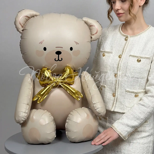 Воздушные шары Шар "Мишка с бантиком"