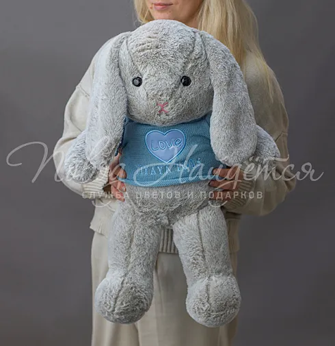 Серый зайчик