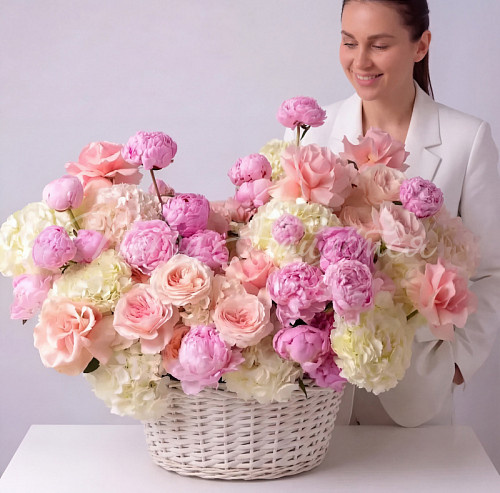 Корзины Букет Это и есть любовь