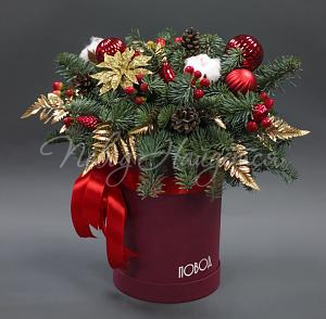 Корзина Новогодний шарм