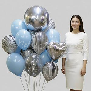 Шары Облако шаров"Небо в тучах"