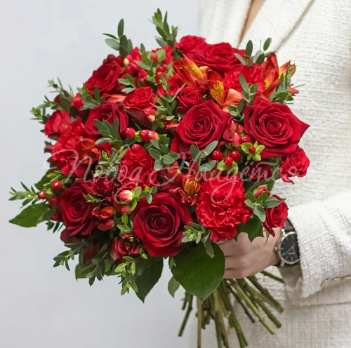 Дизайнерские букеты Букет Неукротимая энергия