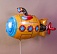 Оранжевая подводная лодка