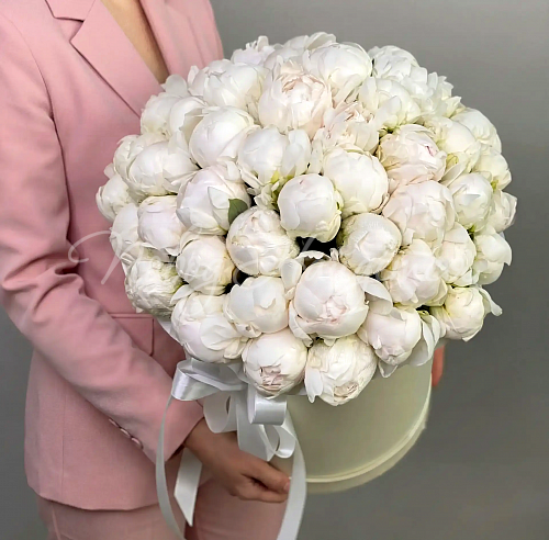 ПИОНЫ Букет Чистый лист