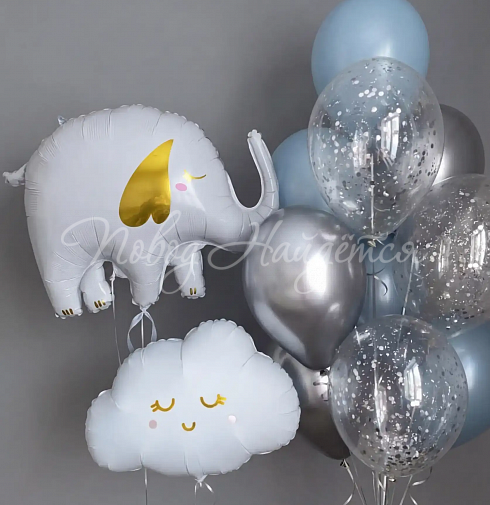 Шары Шары для мальчика 001 — Повод Найдется