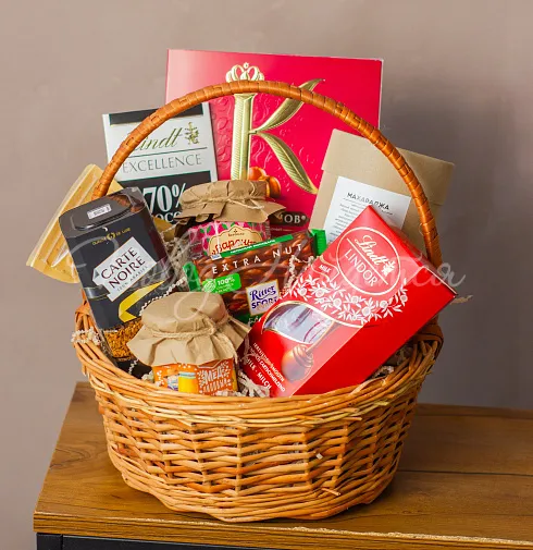 Букет Кофейная корзина — Повод Найдется