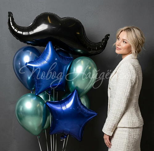 Воздушные шары Облако шаров "Элементарно,Ватсон"