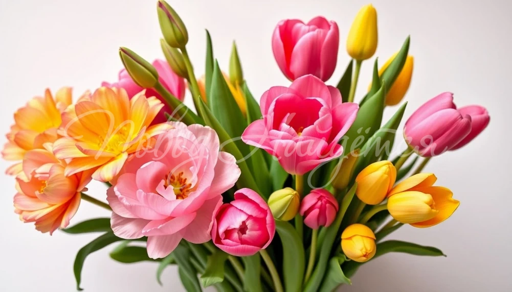 Мимоза или тюльпаны - что подарить на 8 марта?