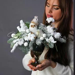 3500 - 5500 руб. Букет Ледяная свежесть