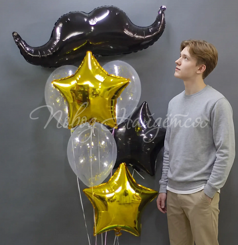 Облако шаров "Великий Гэтсби"