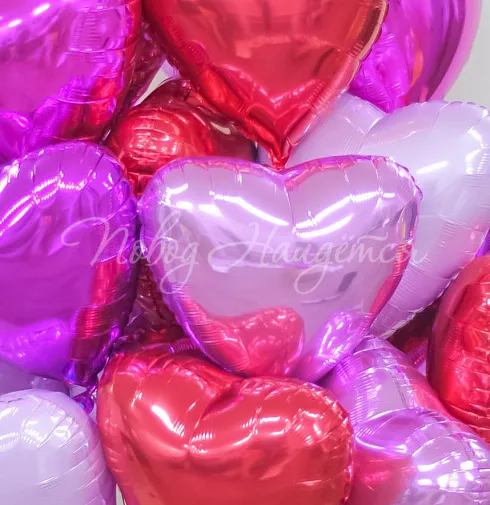Облако шаров "Сердце"