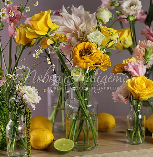 Цветочная композиция Цветочное оформление 003 — Повод Найдется