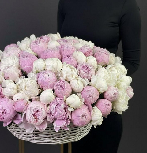 ПИОНЫ Букет Отрываюсь от Земли