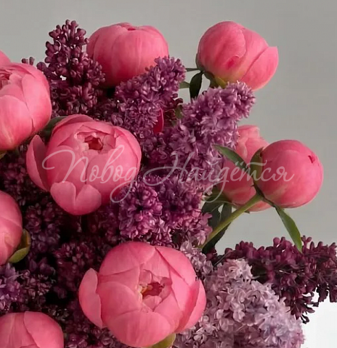 Букет Коралловый закат — Повод Найдется