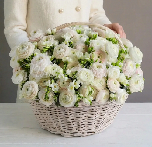 Букеты с РАНУНКУЛЮСАМИ Букет Ранель