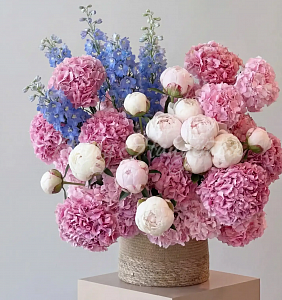 Букет с ПИОНАМИ Букет Украла сердце