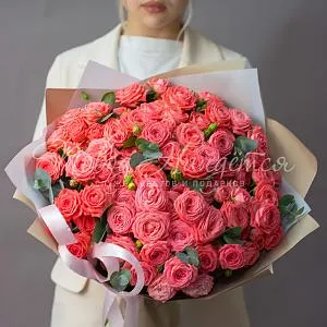 Пионовидные розы Букет Изящество