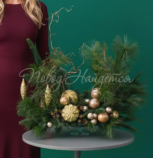 Новогодний грильяж