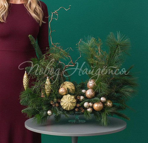 Новогодний грильяж