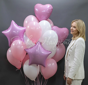 Обычные шары, облака из шаров Облако шаров "Невероятная"
