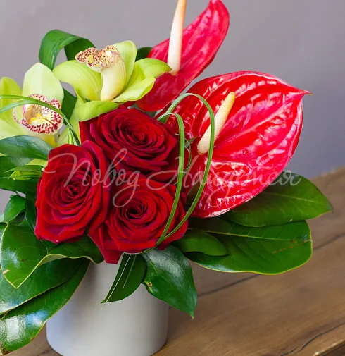 Цветочная композиция Композиция №46 — Повод Найдется