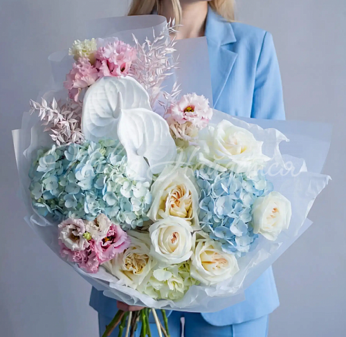 Повод Букет Небесный свет