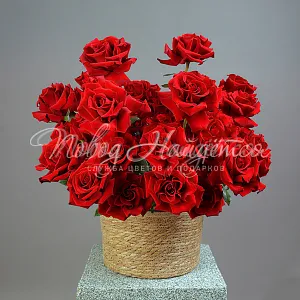 Розы Букет Вишневый мусс