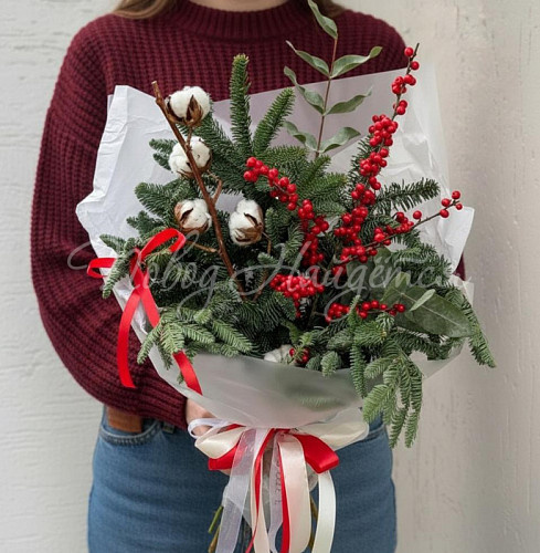 Букет Новогодний грильяж