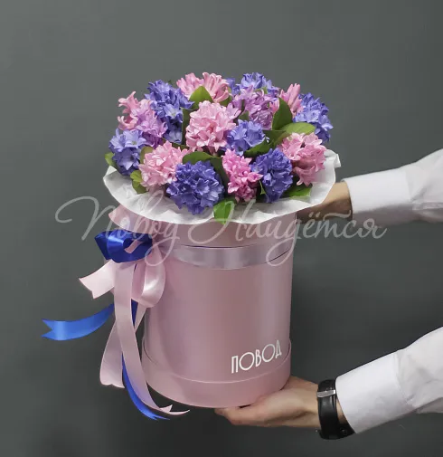 Корзина Цветочная галактика — Повод Найдется