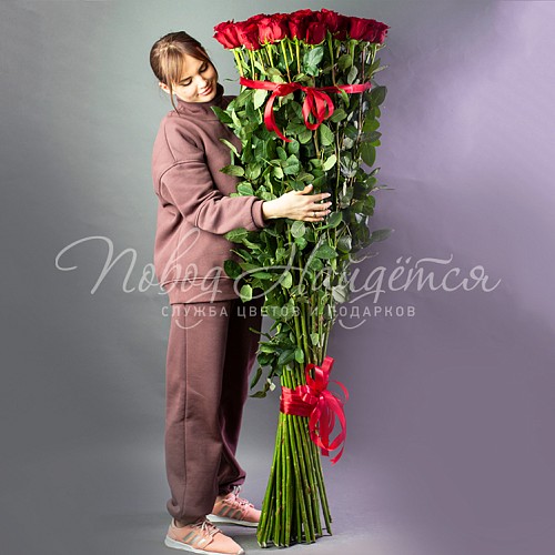 Длинные розы: высокие метровые розы на длинных ножках 150-170 см