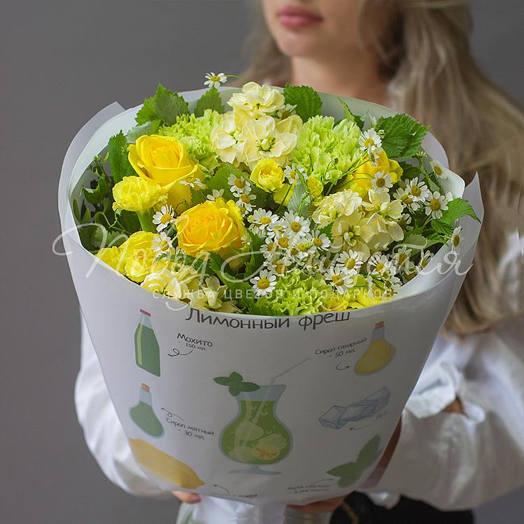 Букет Лимонный фреш
