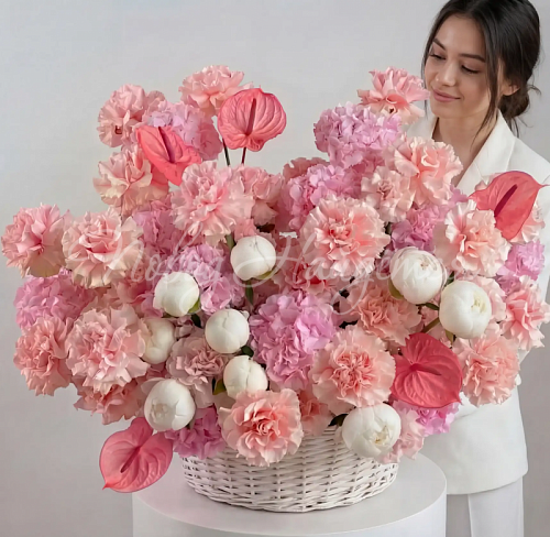 Корзины Букет Источник счастья