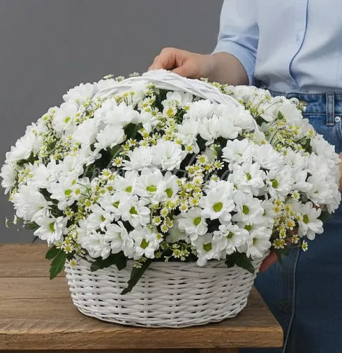 Букет Белая вьюга — Повод Найдется