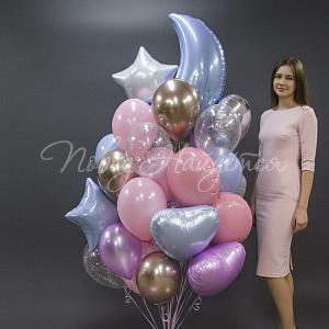 Облако шаров"Ванилла айс"