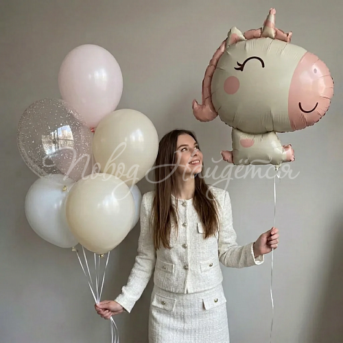 Воздушные шары Облако шаров "Загадай желание"