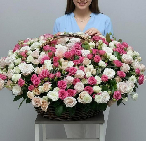 101 роза Букет Диана