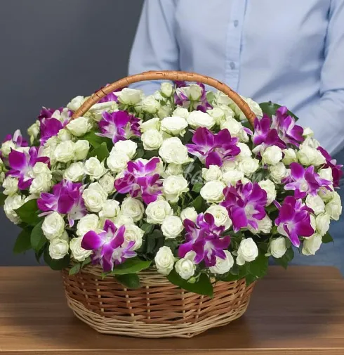 Корзина Ажурный вечер — Повод Найдется