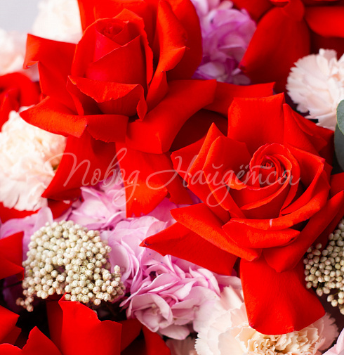 Букет Красный бархат — Повод Найдется