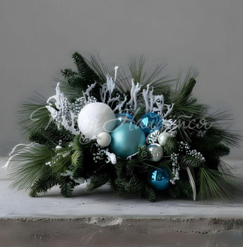 Цветочная композиция Зимушка-Зима