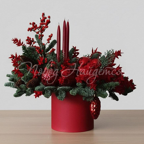 Букет Моей снегурочке