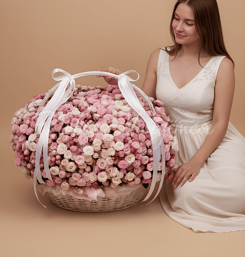 Букет Весенний сад большой