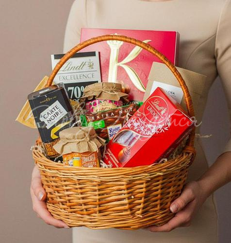 Букет Кофейная корзина